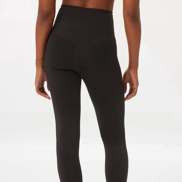 Girlfriend Collective Black Compressive High-Rise Legging Small 28.5" Inseam - Picture 2 of 7